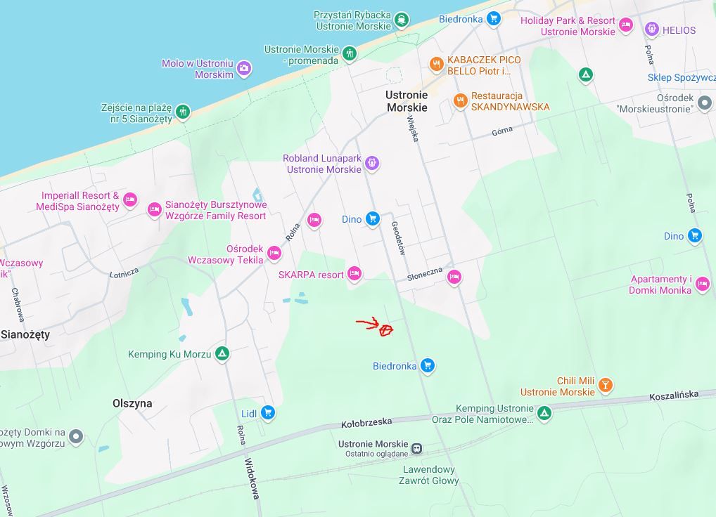 Działka budowlana Ustronie Morskie, ul. Szantowa. Zdjęcie 6