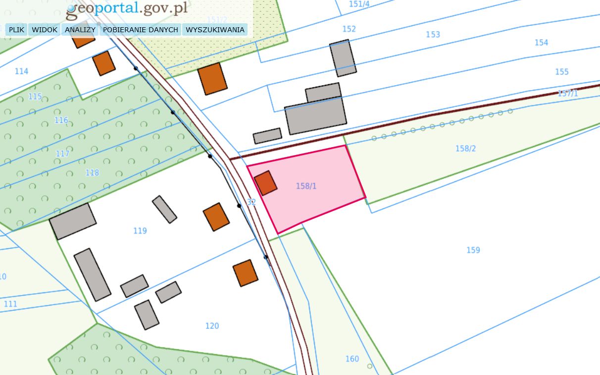 Działka budowlana Chrołowice. Zdjęcie 2