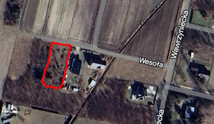 Działka budowlana Glinianka, ul. Wawrzyniecka