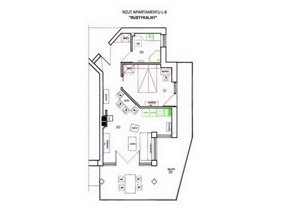 Mieszkanie 2-pokojowe Kościelisko. Zdjęcie 5