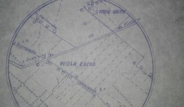 Działka inwestycyjna Wola Łącka
