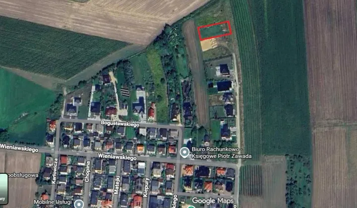 Działka budowlana Pleszew, ul. Feliksa Nowowiejskiego