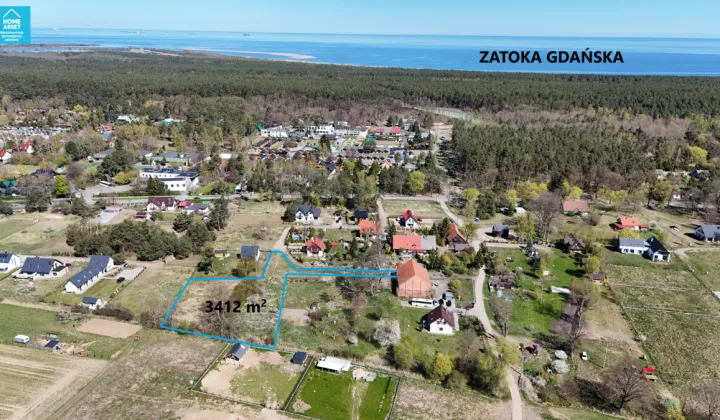 Działka budowlana Mikoszewo, ul. Leśna
