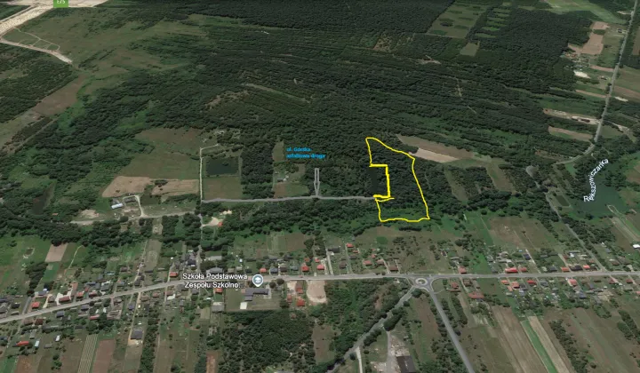 Działka inwestycyjna Rększowice, ul. Górska