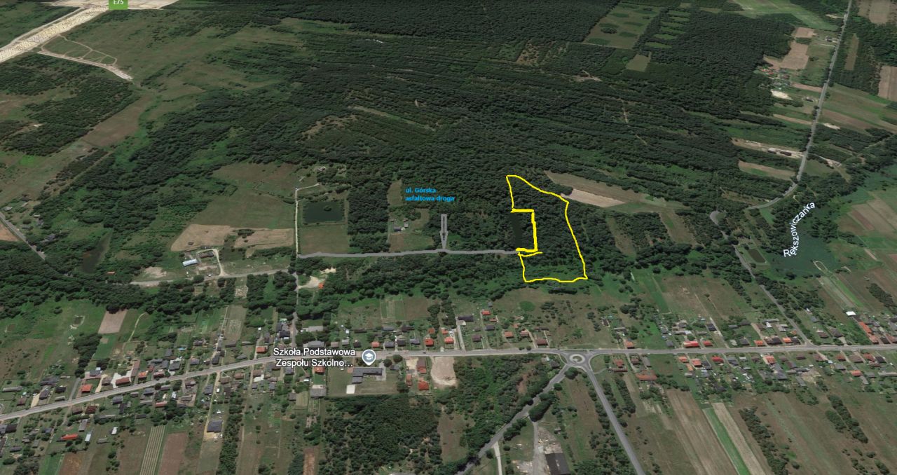 Działka inwestycyjna Rększowice, ul. Górska. Zdjęcie 1