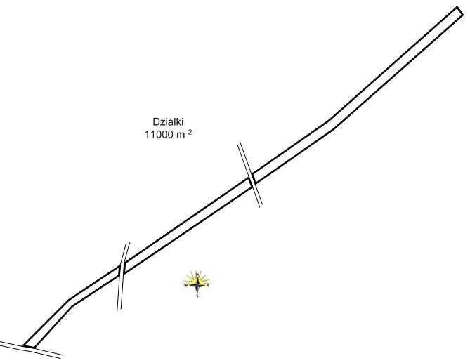 Działka inwestycyjna Nowiny, ul. Podlesie. Zdjęcie 6