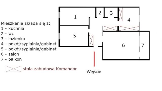 Mieszkanie 3-pokojowe Wejherowo, ul. Stefana Żeromskiego. Zdjęcie 1