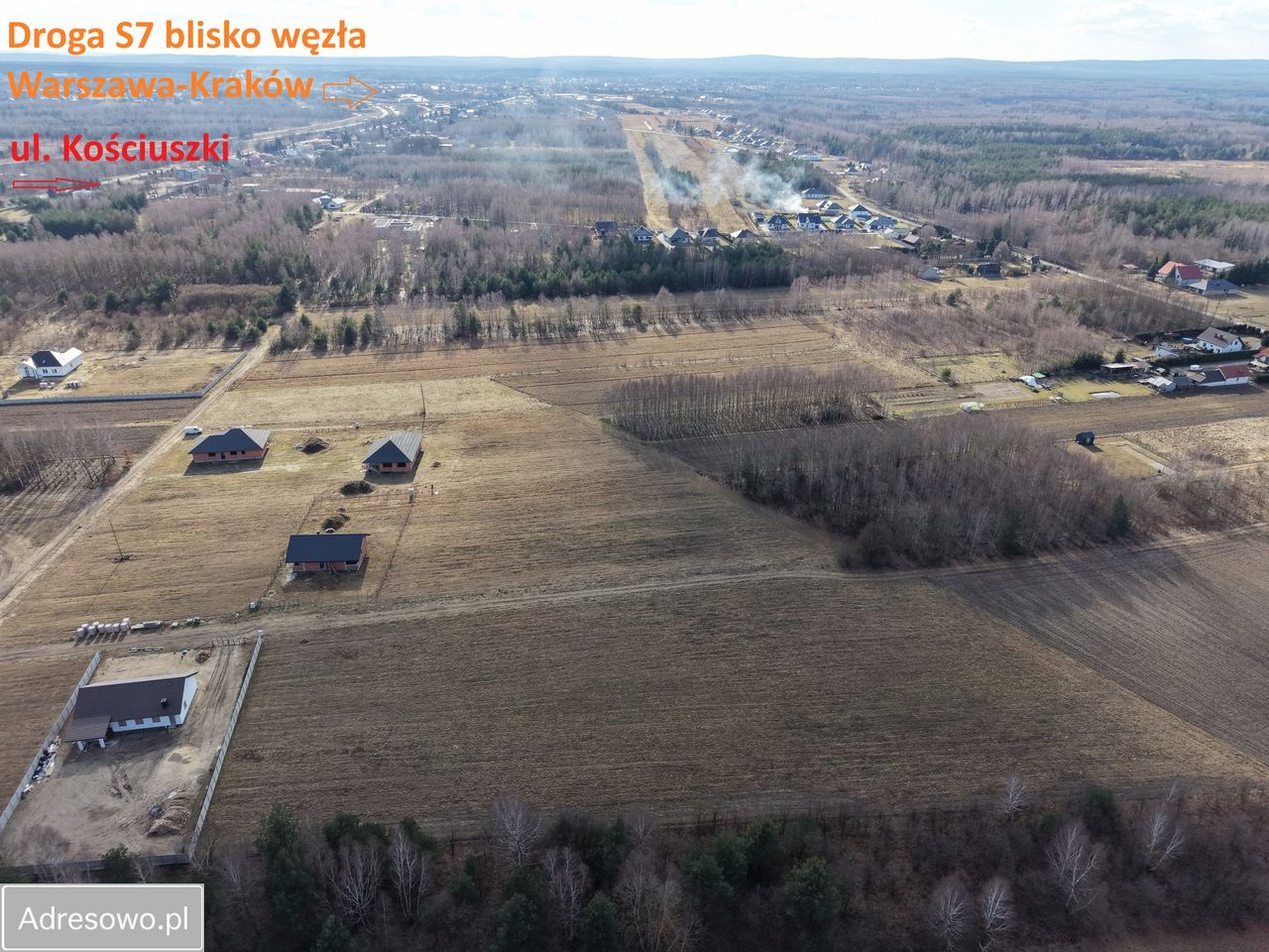 Działka budowlana Świerczek. Zdjęcie 2