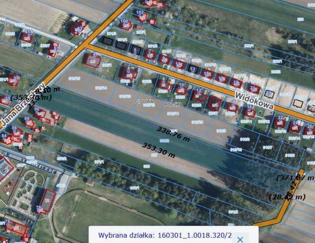 Działka budowlana Kędzierzyn-Koźle Cisowa. Zdjęcie 1