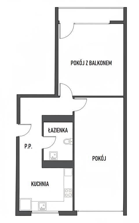 Mieszkanie 2-pokojowe Piekary Śląskie, ul. Papieża Jana Pawła II. Zdjęcie 8
