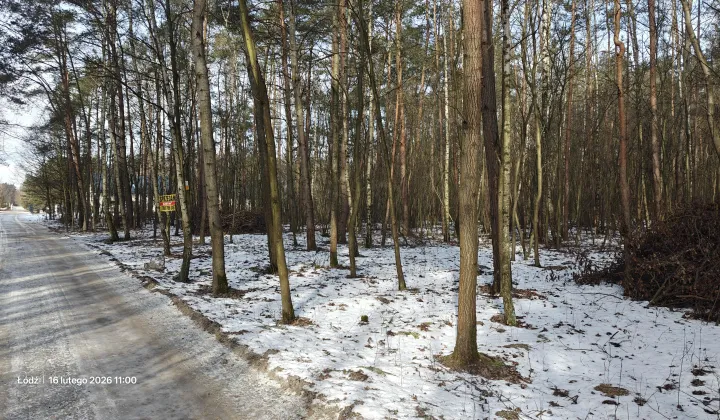 Działka rekreacyjna Łódź Feliksin, ul. Ziemiańska