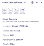 Działka rolna Czuszów. Zdjęcie 2