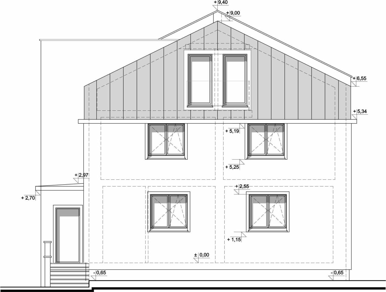 dom wolnostojący Prudnik, ul. ks. Skowrońskiego. Zdjęcie 4