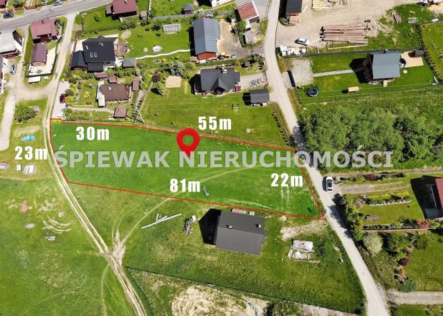 Działka budowlana Juszczyna. Zdjęcie 3