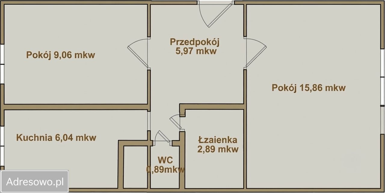 Mieszkanie 2-pokojowe Warszawa Mokotów, ul. Sardyńska. Zdjęcie 18