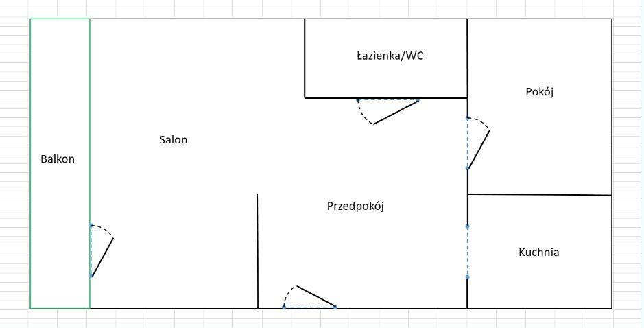 Mieszkanie 2-pokojowe Konin, ul. Ludomira Różyckiego. Zdjęcie 8