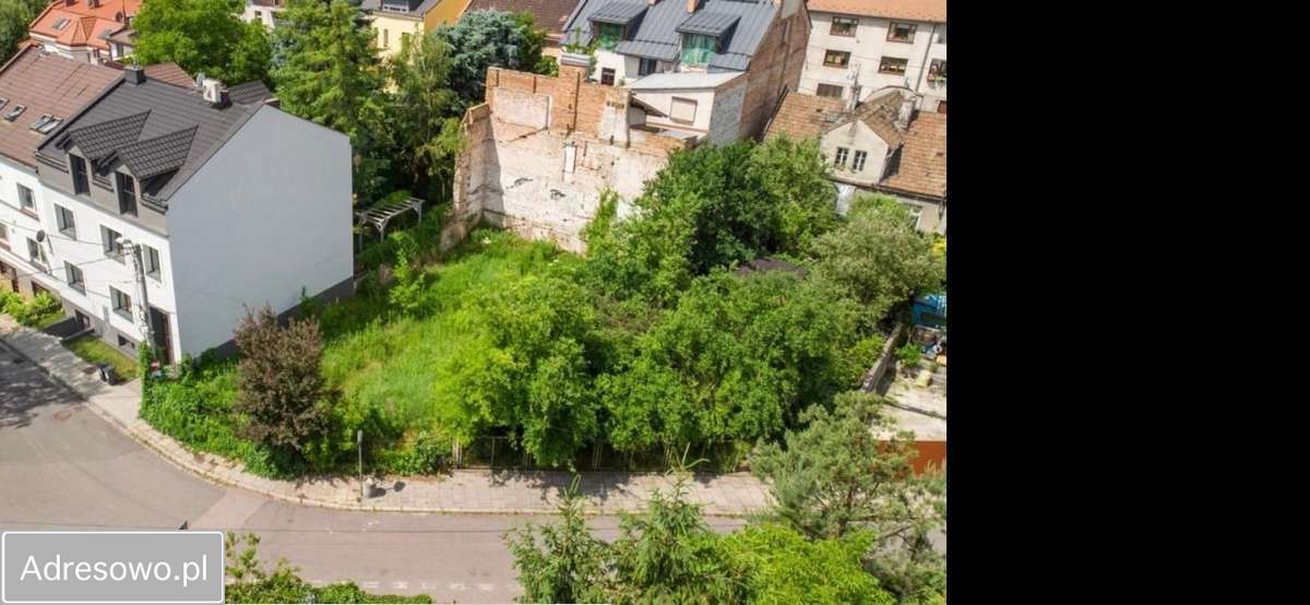 Działka budowlana Kraków Grzegórzki, ul. Władysława Jaworskiego