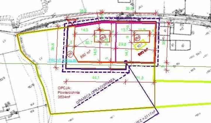 Działka budowlana Dąbcze