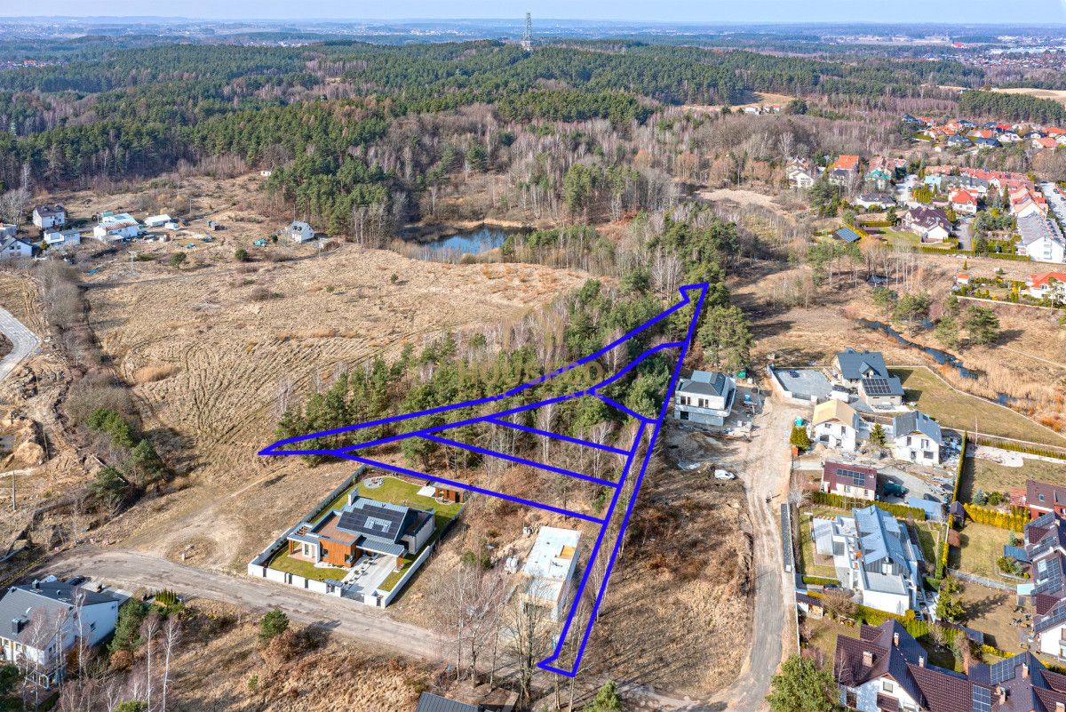 Działka budowlana Gdynia Dąbrowa, ul. Leśna Polana. Zdjęcie 4