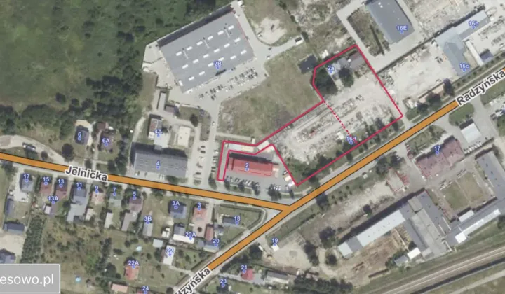 Działka inwestycyjna Międzyrzec Podlaski, ul. Radzyńska