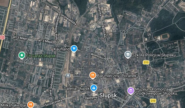 Mieszkanie 1-pokojowe Słupsk Centrum, ul. Wolności