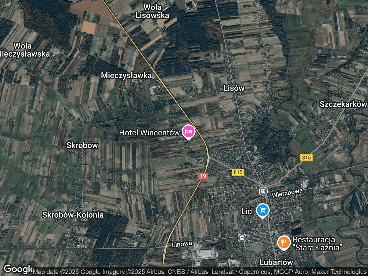 Działka rekreacyjna Wincentów