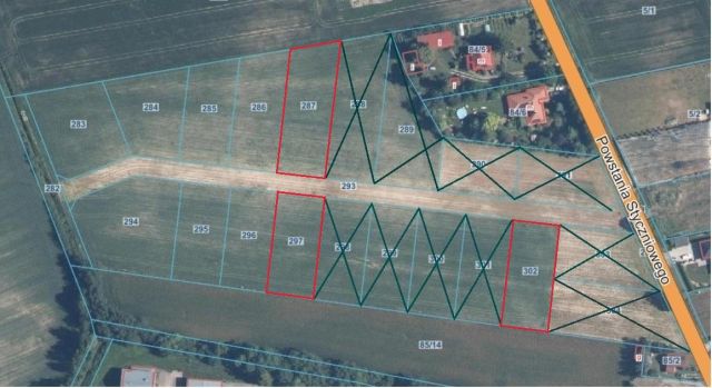 Działka budowlana Radzyń Podlaski, ul. Powstania Styczniowego. Zdjęcie 1