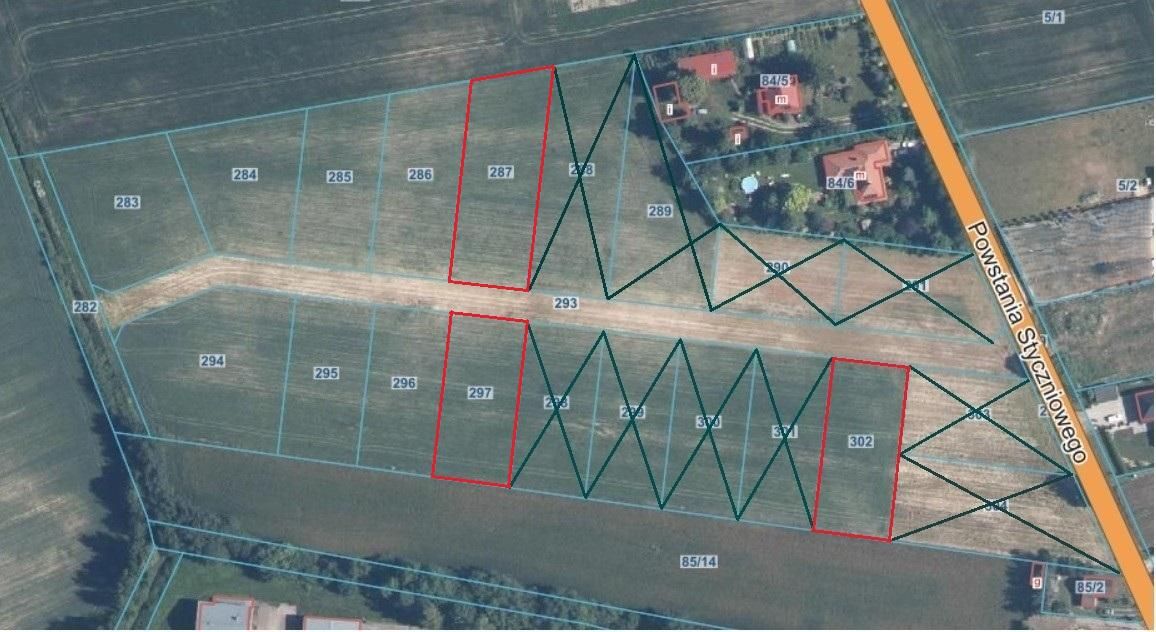 Działka budowlana Radzyń Podlaski, ul. Powstania Styczniowego. Zdjęcie 1