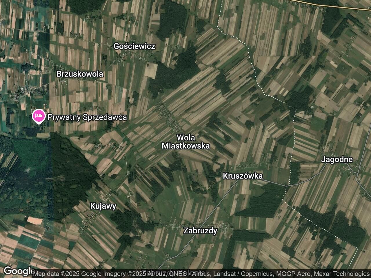 Działka rolna Wola Miastkowska