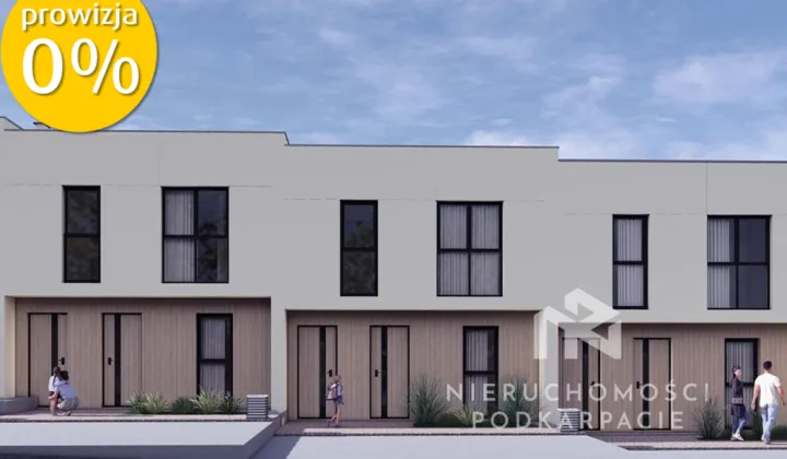 dom szeregowy, 4 pokoje Rzeszów Słocina, ul. św. Marcina