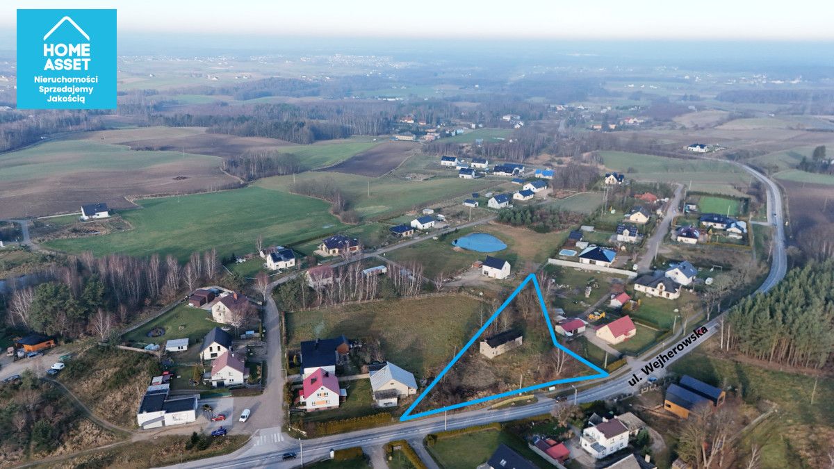 Działka budowlana Milwino, ul. Wejherowska. Zdjęcie 8