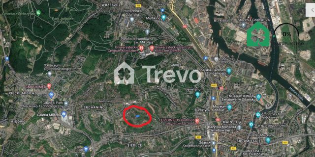 Działka budowlana Gdańsk Siedlce, ul. Brukowa. Zdjęcie 1