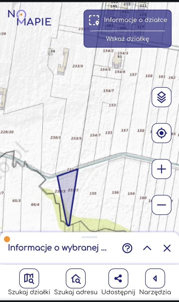 Działka inwestycyjna Łyski. Zdjęcie 7