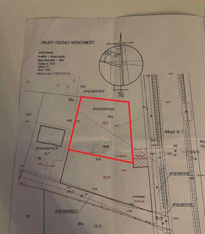 Działka budowlana Nowa Wieś Mała. Zdjęcie 2