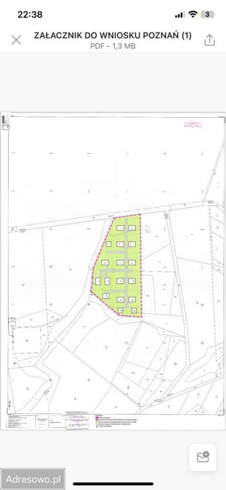 Działka Poznań Stare Miasto, ul. Poligonowa. Zdjęcie 4