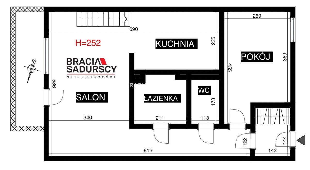 Mieszkanie 4-pokojowe Kraków Swoszowice, ul. Leona Petrażyckiego. Zdjęcie 3