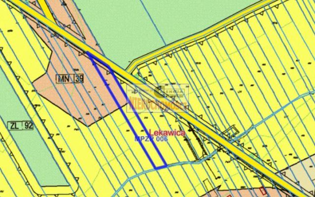Działka rolno-budowlana Łękawica. Zdjęcie 2