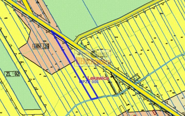 Działka rolno-budowlana Łękawica. Zdjęcie 2
