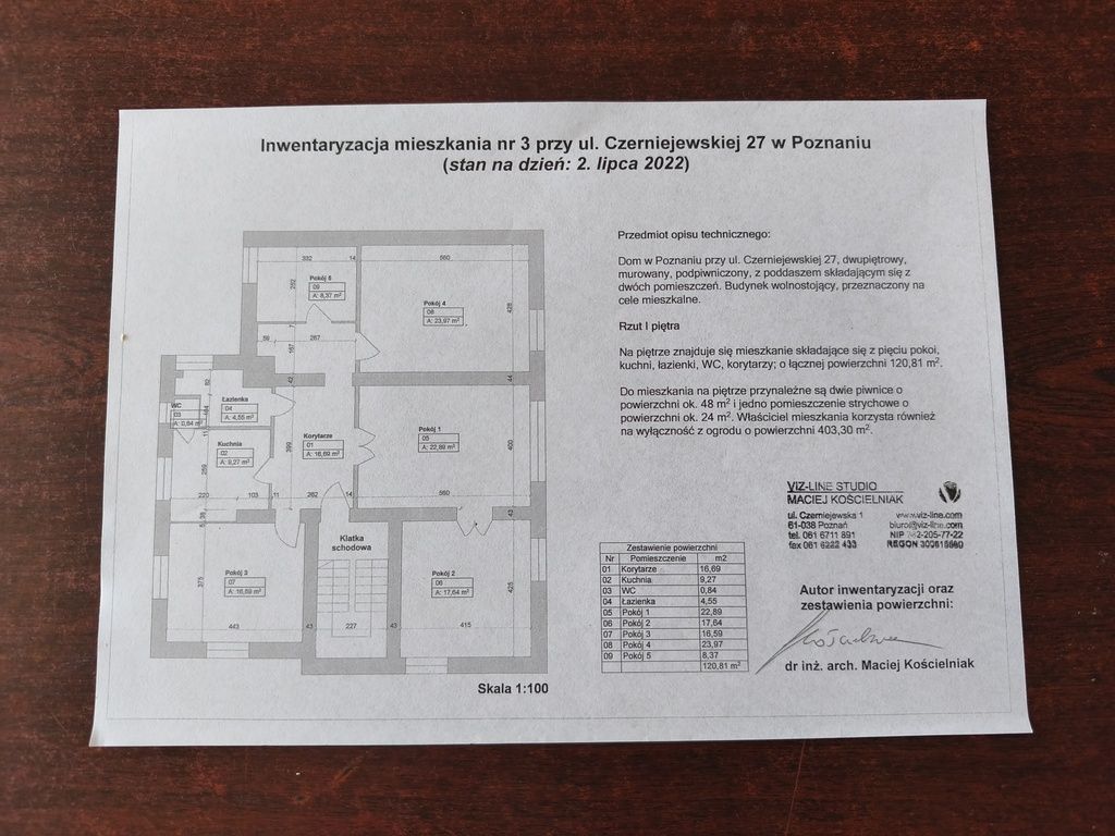Mieszkanie 5-pokojowe Poznań, ul. Czerniejewska. Zdjęcie 13