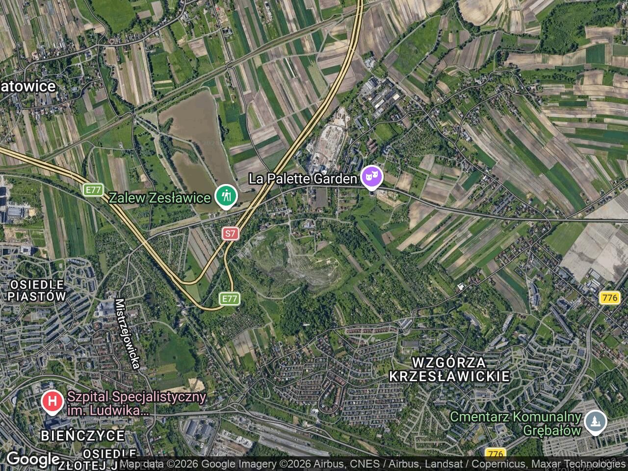 Działka budowlana Kraków Krzesławice, ul. Nad Baranówką. Zdjęcie 1