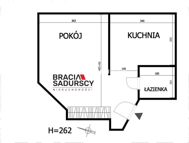 Mieszkanie 1-pokojowe Kraków Stare Miasto, ul. Wrzesińska. Zdjęcie 22