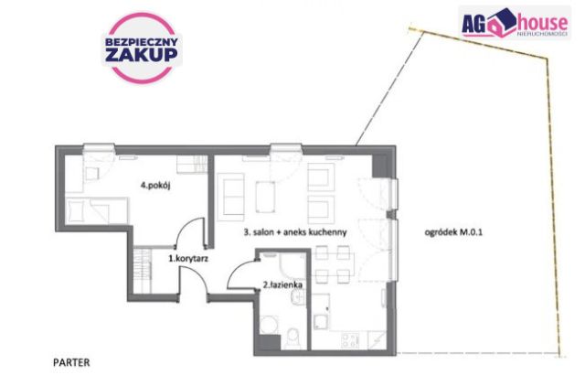 Mieszkanie 2-pokojowe Tczew, ul. Stefana Kardynała Wyszyńskiego. Zdjęcie 12