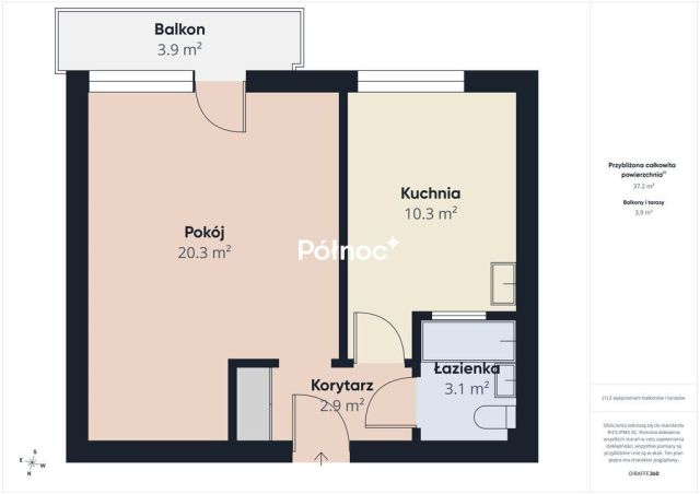 Mieszkanie 1-pokojowe Białystok Centrum, ul. Ludwika Waryńskiego. Zdjęcie 4