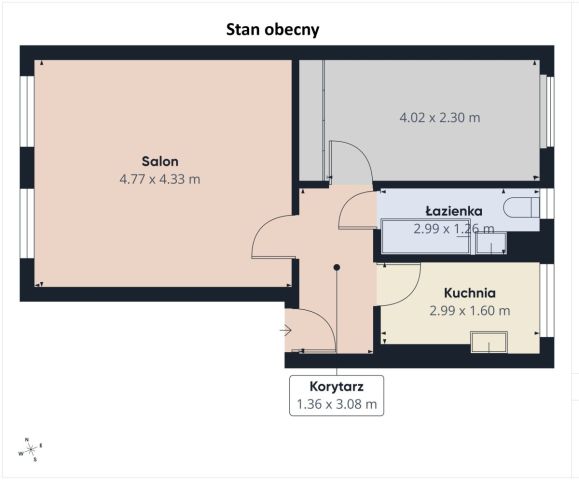 Mieszkanie 2-pokojowe Gdańsk, ul. Wygon. Zdjęcie 1