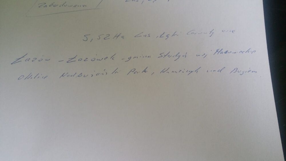 Działka rolno-budowlana Łazów. Zdjęcie 5