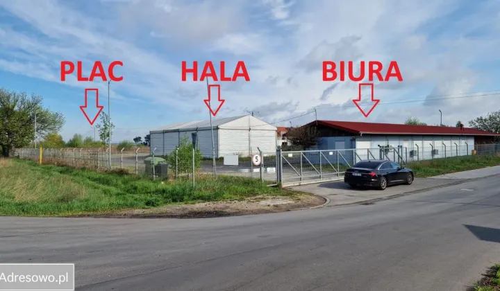 Hala/magazyn Marcinkowice, ul. Orla