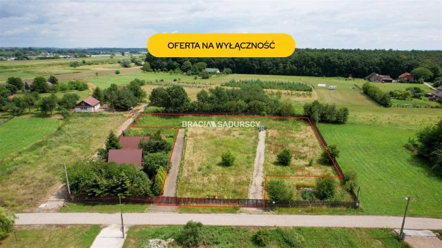 Działka budowlana Zabierzów Bocheński. Zdjęcie 1