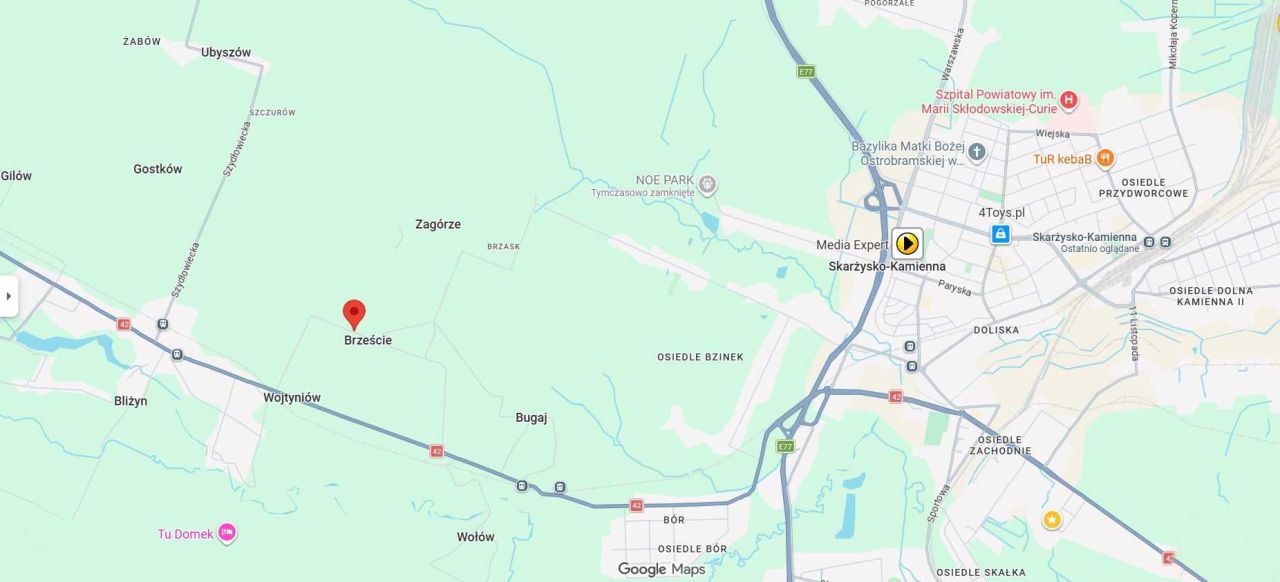 Działka budowlana Brzeście. Zdjęcie 5