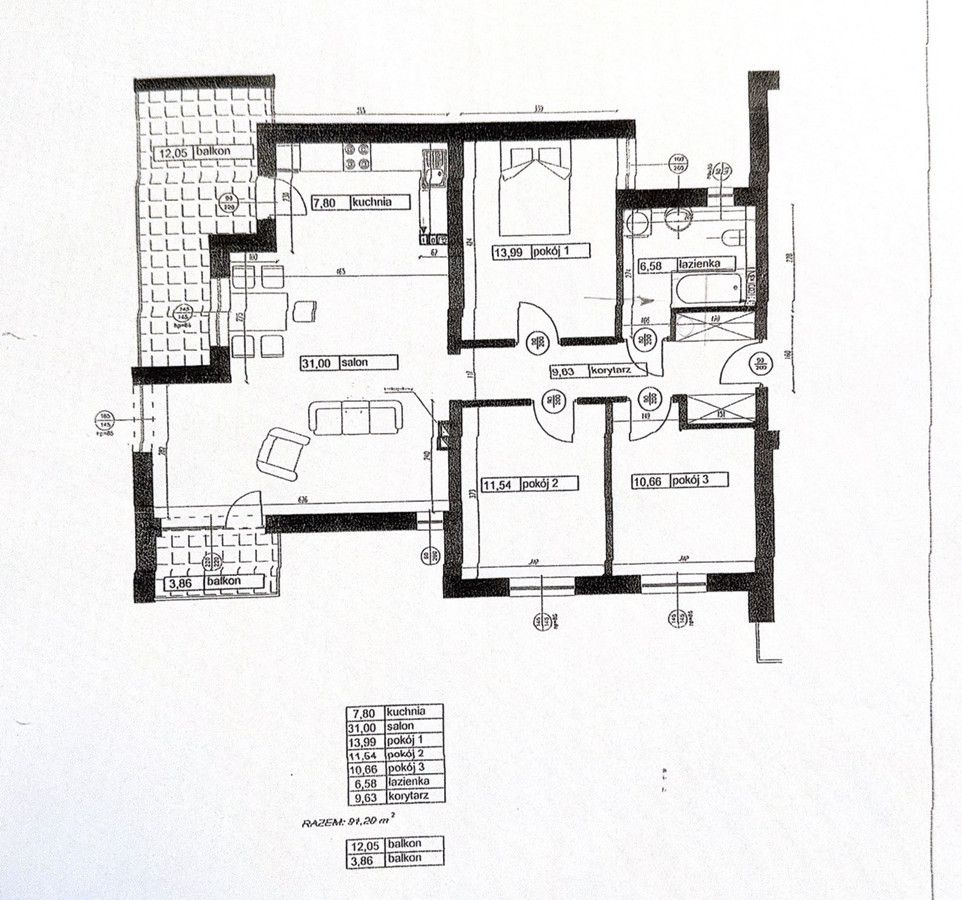 Mieszkanie 4-pokojowe Łódź Górna, ul. Lotna. Zdjęcie 24