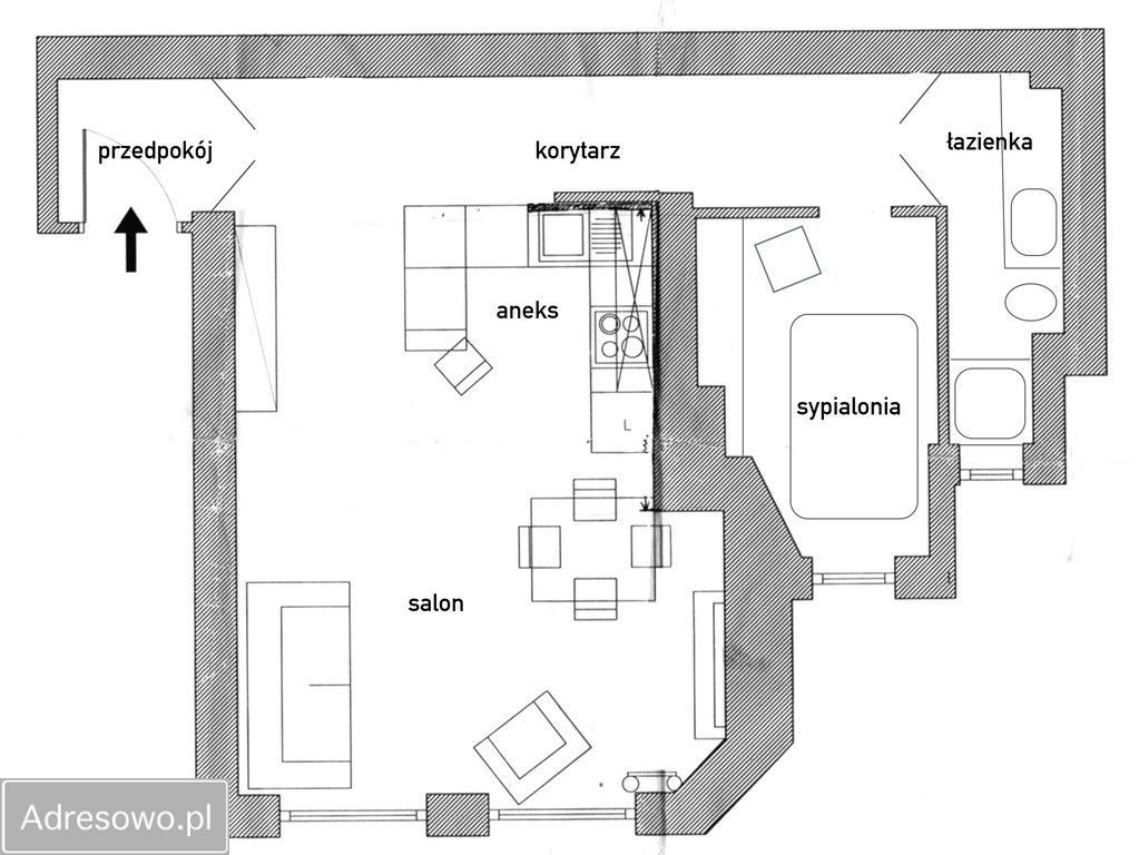 Mieszkanie 2-pokojowe Wrocław Stare Miasto. Zdjęcie 17